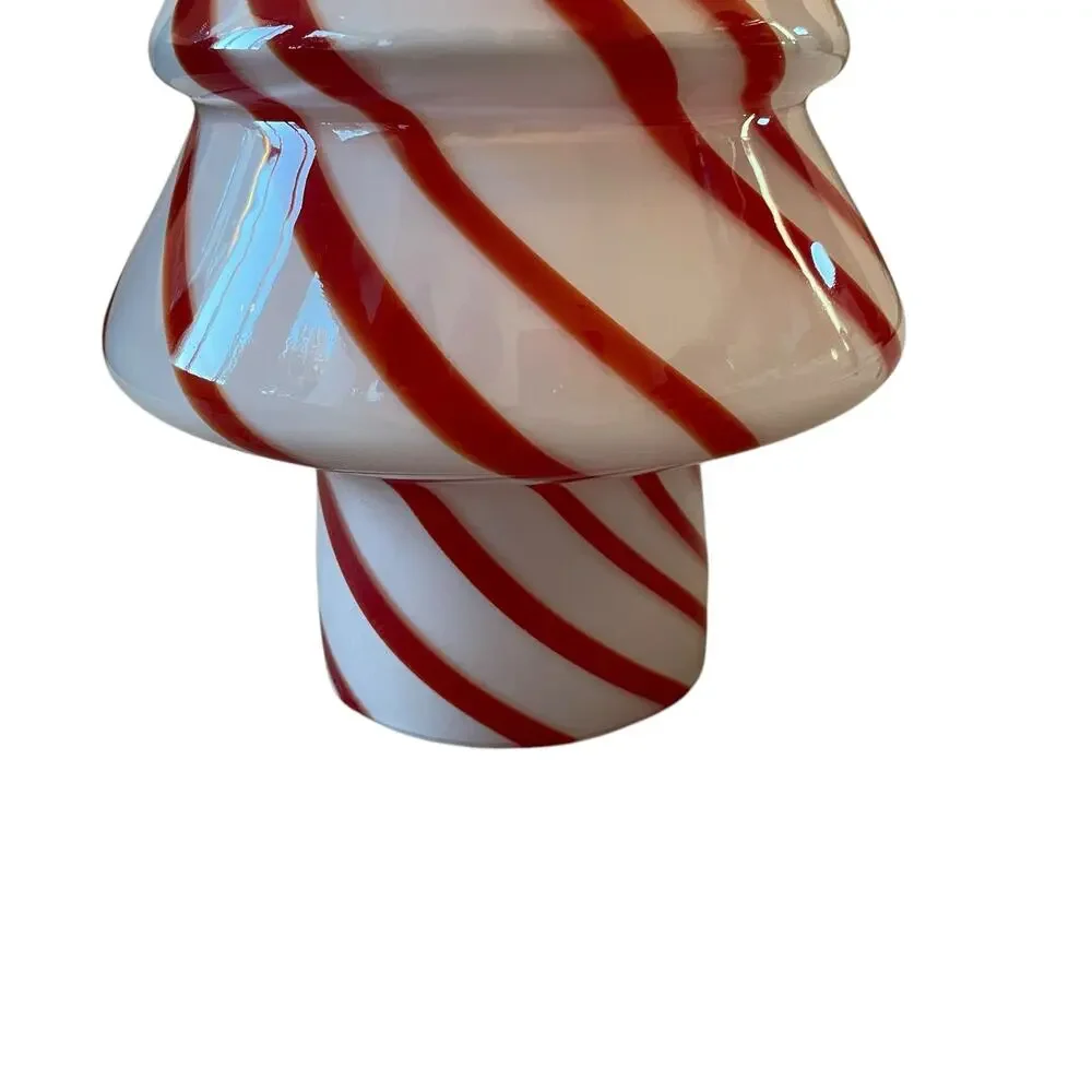Hand Blown Art Glass CHRISTMAS Tree 10